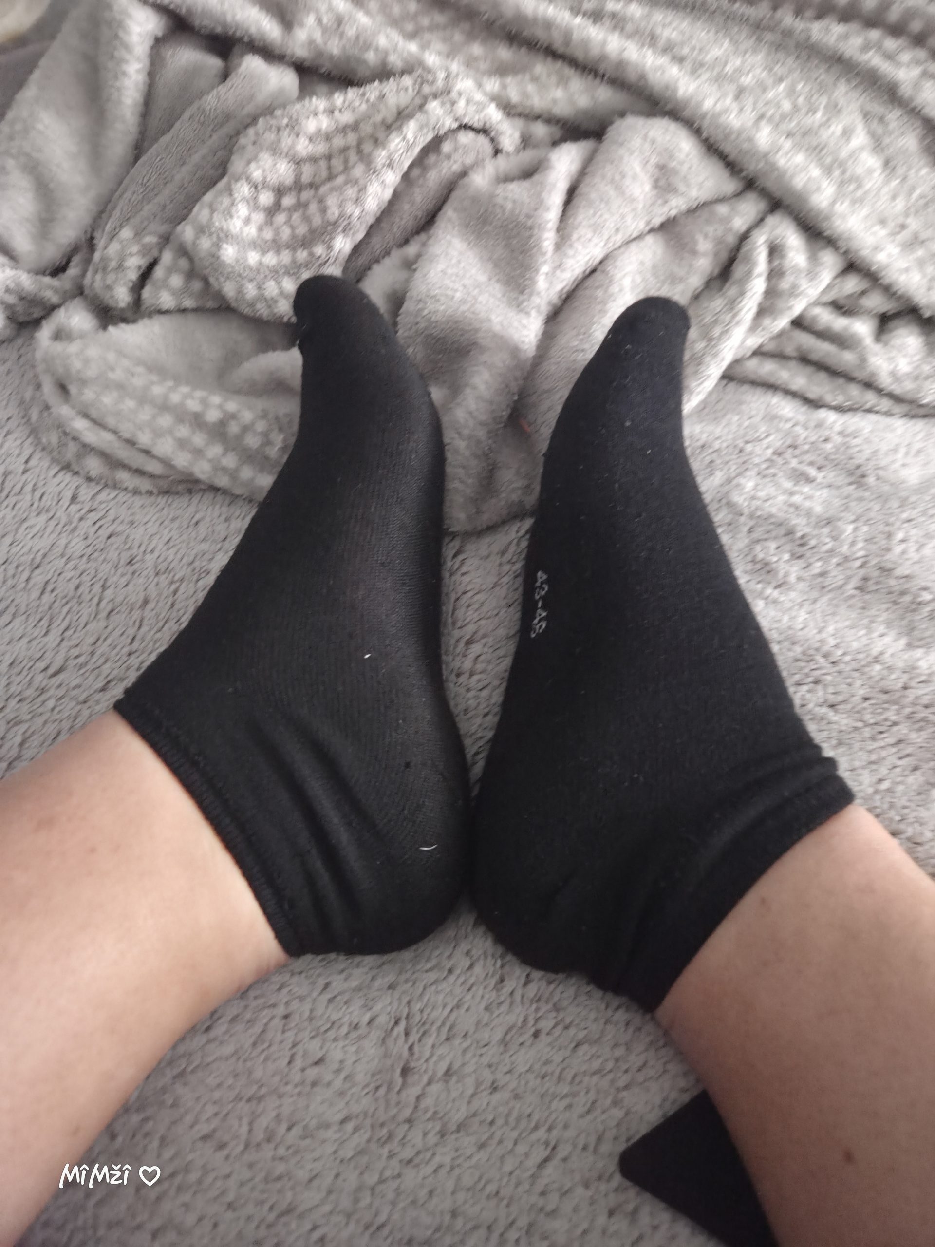 Getragene socken